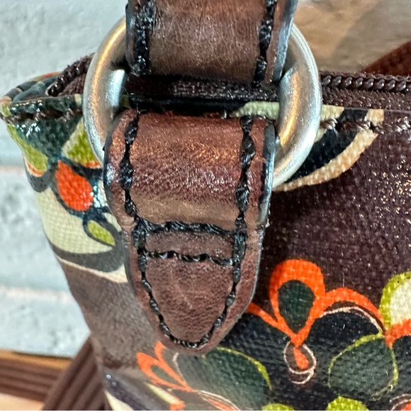 Fossil Key Per Waxed Canvas Crossbody Bag - Picture 4 of 8